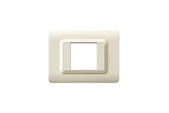 PLAQUE TECHNOPOLYMERE 44 RECTANGULAIRE SABLE 2 MODULES