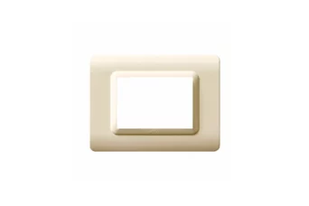 PLAQUE TECHNOPOLYMERE 44 RECTANGULAIRE SABLE 3 MODULES