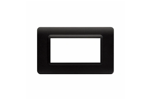 PLAQUE TECHNOPOLYMERE 44 RECTANGULAIRE GRIS TEKLA 4 MODULES