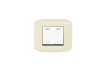 PLAQUE YES CARRE TROU CARRE IVOIR